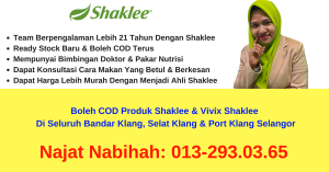 Agen-Pengedar-Stokis-ejen-produk-shaklee-vivix-boleh-COD-Bandar-Klang-Port-Klang-Selat-Klang-Selangor